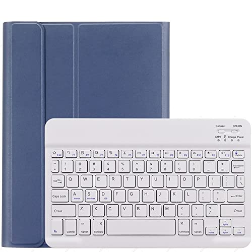 HHF TAB Zubehör Für Xiaomi Pad 5 2021, Tastaturkofferabdeckung Tastatur mit Maus Für Xiaomi MI Pad 5 Pro Abdeckung + Tastatur (Farbe : Blue+White) von MYLPDZSW