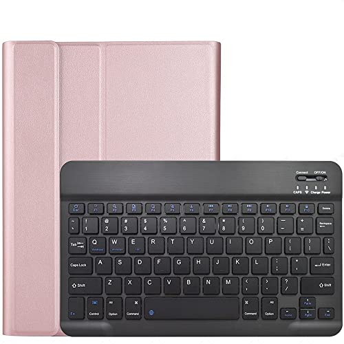 HHF TAB Zubehör Für Xiaomi Pad 5 2021, Tastaturkofferabdeckung Tastatur mit Maus Für Xiaomi MI Pad 5 Pro Abdeckung + Tastatur (Farbe : Rose Gold+Black) von MYLPDZSW