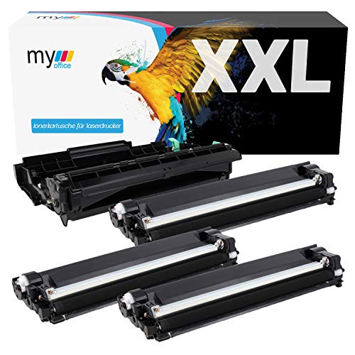 MYOFFICE TN-2420 Tonerkartusche für Brother (3X Toner, 1x Trommel) von MYOFFICE