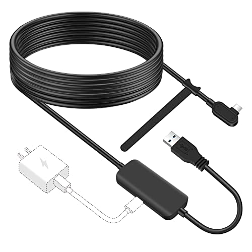 MYPIN 16FT Link Kabel Kompatibel für Meta/Oculus Quest 2/Pro Zubehör, USB 3.0 zu USB C Kabel für VR Headset und Gaming PC, Hochgeschwindigkeits-Datenübertragung und Schnell-Ladung von MYPIN