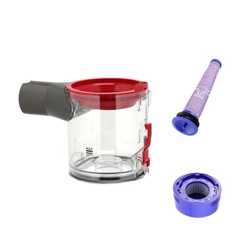 Kompatibel Mit Dyson V7 V8 Motorkörper-Kit Staubbecher HEPA-Filter CycloneRobot Staubsauger Ersatz Home Zubehör Teile(V7v8 3pcs) von MYREOUDF