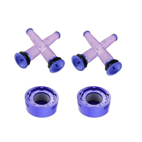 Kompatibel Mit Dyson V7 V8 Motorkörper-Kit Staubbecher HEPA-Filter CycloneRobot Staubsauger Ersatz Home Zubehör Teile(V7v8 6pcs) von MYREOUDF
