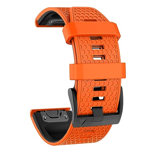MYSNBKN 22mm Quick Fit Armband für Garmin Fenix 7/Fenix 6/Fenix 5/EPIX 2, Weiches Silikon-Ersatzband für Garmin Forerunner 935/945/955/754/Approach S60/S62 MYSNBKN 22mm Quick Fit Armband für Garmin Fenix 7/Fenix 6/Fenix 5/EPIX 2, Weiches Silikon-Ersatzband für Garmin Forerunner 935/945/955/754/Approach S60/S62 von MYSNBKN
