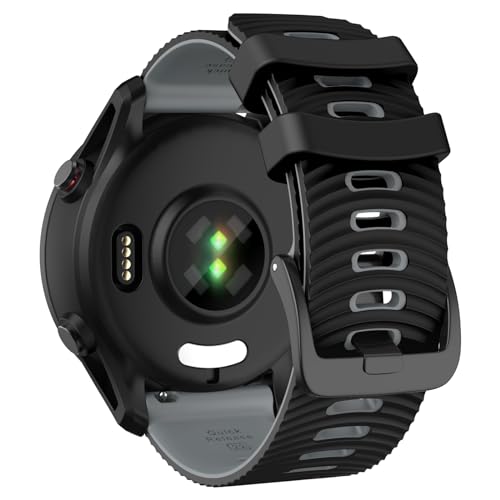 MYSNBKN Armband für Garmin Forerunner 265/Forerunner 255/Vivoactive 4/Venu 3/Venu 2, 22mm Ersatzarmband aus Weichem Silikon MYSNBKN Armband für Garmin Forerunner 265/Forerunner 255/Vivoactive 4/Venu 3/Venu 2, 22mm Ersatzarmband aus Weichem Silikon von MYSNBKN