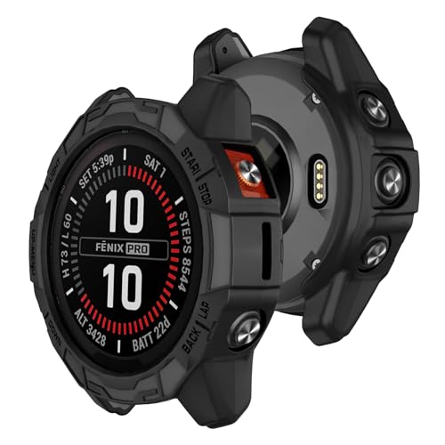 MYSNBKN Schutzhülle für Garmin Fenix 7 Pro/Fenix 7/Epix Pro 47mm, TPU Schutzhüllen Abdeckungen Uhrenrahmen Protector Shell Zubehör MYSNBKN Schutzhülle für Garmin Fenix 7 Pro/Fenix 7/Epix Pro 47mm, TPU Schutzhüllen Abdeckungen Uhrenrahmen Protector Shell Zubehör von MYSNBKN