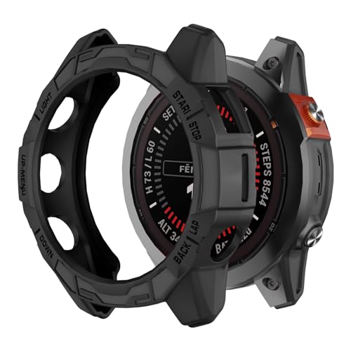 MYSNBKN Schutzhülle für Garmin Fenix 7X Pro/Fenix 7X/Epix Pro 51mm, TPU Schutzhüllen Abdeckungen Uhrenrahmen Protector Shell Zubehör MYSNBKN Schutzhülle für Garmin Fenix 7X Pro/Fenix 7X/Epix Pro 51mm, TPU Schutzhüllen Abdeckungen Uhrenrahmen Protector Shell Zubehör von MYSNBKN