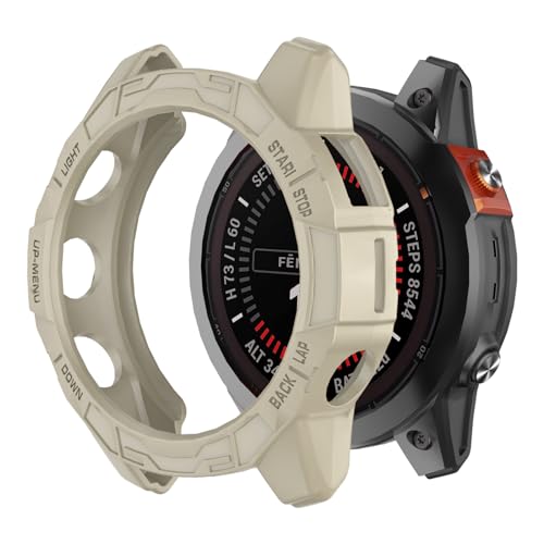MYSNBKN Schutzhülle für Garmin Fenix 7X Pro/Fenix 7X/Epix Pro 51mm, TPU Schutzhüllen Abdeckungen Uhrenrahmen Protector Shell Zubehör MYSNBKN Schutzhülle für Garmin Fenix 7X Pro/Fenix 7X/Epix Pro 51mm, TPU Schutzhüllen Abdeckungen Uhrenrahmen Protector Shell Zubehör von MYSNBKN