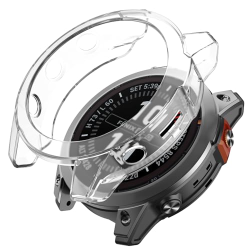 MYSNBKN Schutzhülle kompatibel mit Garmin Fenix 7 Pro/Fenix 7/Epix Pro 47mm, TPU Schutzhüllen stoßfest MYSNBKN Schutzhülle kompatibel mit Garmin Fenix 7 Pro/Fenix 7/Epix Pro 47mm, TPU Schutzhüllen stoßfest von MYSNBKN