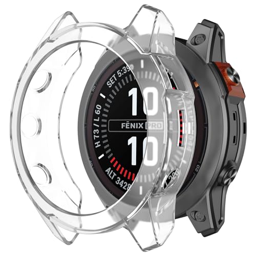 MYSNBKN Schutzhülle kompatibel mit Garmin Fenix 7X Pro/Fenix 7X/Epix Pro 51mm, TPU Schutzhüllen stoßfest MYSNBKN Schutzhülle kompatibel mit Garmin Fenix 7X Pro/Fenix 7X/Epix Pro 51mm, TPU Schutzhüllen stoßfest von MYSNBKN