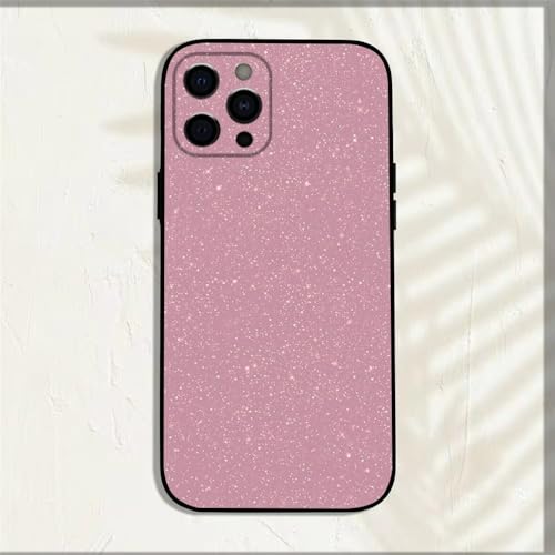 MYSXSWHL Coole Handyhülle mit rosa Glitzer für iPhone 16,15,14,13,12,11,Pro,X,XS,Max,XR,Plus,Mini, weiche Schwarze Hülle,Z2,ForiPhone15promax von MYSXSWHL