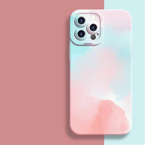 MYSXSWHL Für iPhone 11 12 13 14 15 16 Pro Max Mini XR XS X 7 8 Plus SE 2 Stoßfeste Schutzhülle aus weichem Silikon, 6, für iPhone 16 Pro von MYSXSWHL