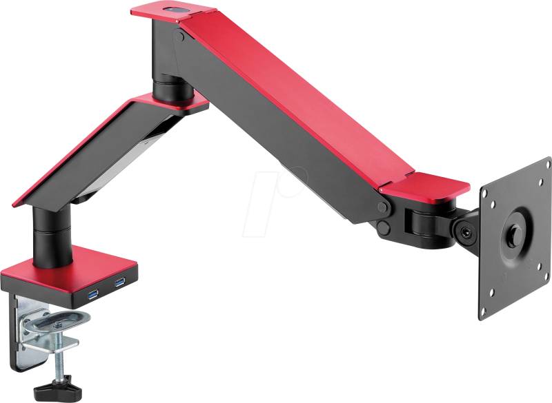 MYW HL25-1 L - Monitor Halter, 1 Display, 17'' - 35'', 330 mm, 2x USB 3.0 von MYWALL