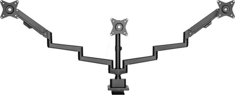 MYW HL51-3L - Monitor Halter, 3 Displays, 17'' - 30'', 280 mm von MYWALL
