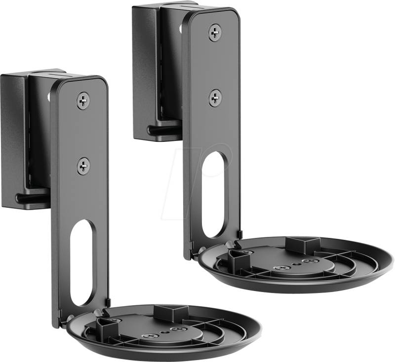 MYW HS40L - Wandhalter für SONOS Era 100, 2er Set, schwarz von MYWALL