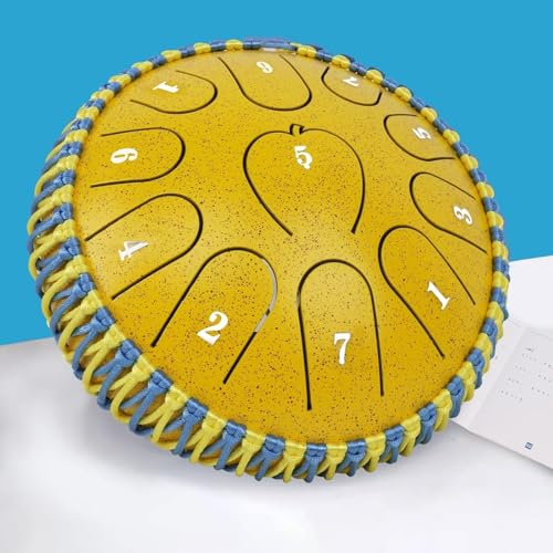 Zungentrommel, 7 Zoll 11 Noten, Schlaginstrument Handpan-Trommel, Tank-Trommel for Anfänger, Meditation Zungentrommel, 7 Zoll 11 Noten, Schlaginstrument Handpan-Trommel, Tank-Trommel for Anfänger, Meditation von MYXJX
