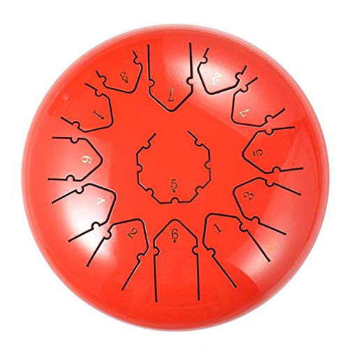 Zungentrommel, Handtrommeln Instrumente Handpan Drums Zungentrommel for Erwachsene 11 Noten 7 Zoll Steel Drums Tank Drum von MYXJX
