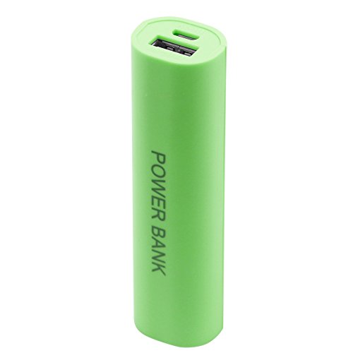 MYhose Datenkabel Tragbare Mobile USB Power Bank Ladegerät Pack Box Batteriefach Für 1 x 18650 DIY Grün von MYhose