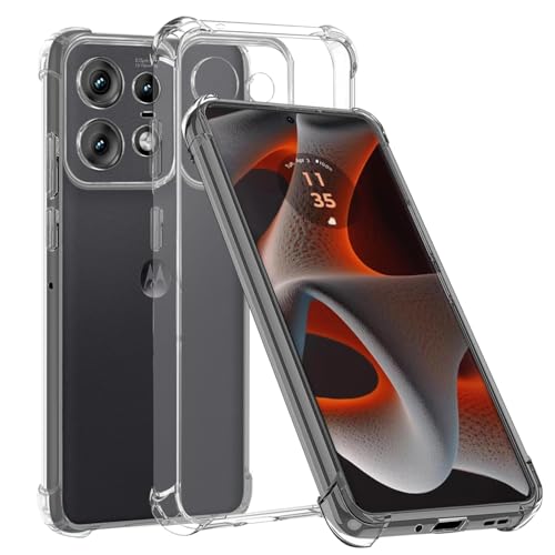 Für Motorola Edge 50 Pro Hülle,Rundumschutz Handyhülle Moto Edge 50 Pro 6.7",Dünne Weiche TPU Silikon Transparent Stoßfest Schutzhülle Durchsichtige Kratzfest Case Cover für Motorola Edge 50 Pro Für Motorola Edge 50 Pro Hülle,Rundumschutz Handyhülle Moto Edge 50 Pro 6.7",Dünne Weiche TPU Silikon Transparent Stoßfest Schutzhülle Durchsichtige Kratzfest Case Cover für Motorola Edge 50 Pro von MZBESTCable