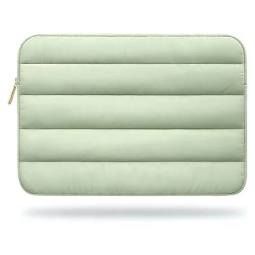 Laptop-SchutzhüLle Laptoptasche, Tablet-Hülle, stoßfeste Tasche(Light Green,15-16 inch) von MZYFDC