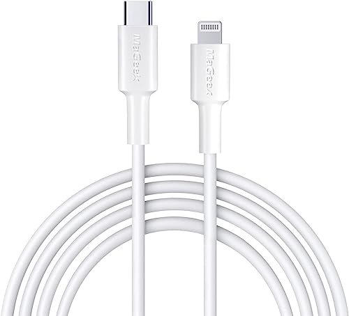 USB C to Lightning Cable 3,0m, [Apple MFi Certified] 3,0 Meter Super Long iPhone PD Fast Charger Compatible with iPhone 14 Pro Max/13/12/11/X/XS/XR/XS/8 Plus, iPad Air, Supports Power Delivery von MaGeek