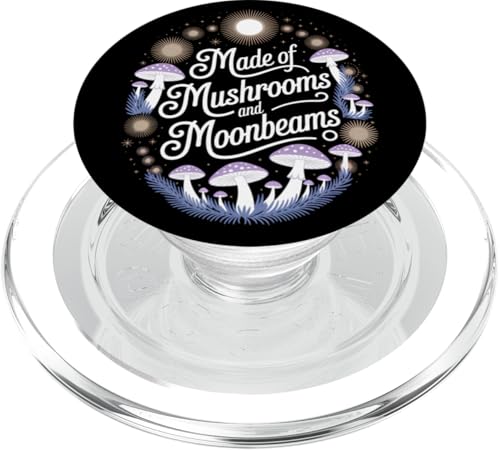 Aus Pilzen und Mondstrahlen - Fairycore Art PopSockets PopGrip für MagSafe Aus Pilzen und Mondstrahlen - Fairycore Art PopSockets PopGrip für MagSafe von MaPaNoLi Design