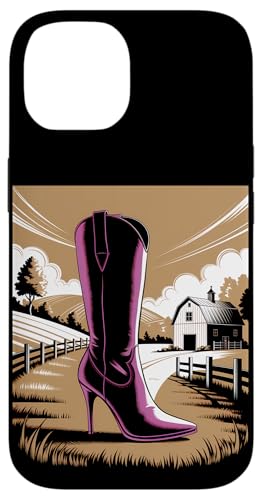 Country Glam Boot - Western Chic Cowgirl Vibe Hülle für iPhone 14 Country Glam Boot - Western Chic Cowgirl Vibe Hülle für iPhone 14 von MaPaNoLi Design