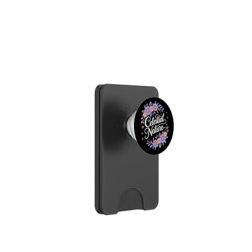 Himmlische Natur, Blumenästhetik, Mond, Botanische Kunst PopSockets PopWallet für MagSafe Himmlische Natur, Blumenästhetik, Mond, Botanische Kunst PopSockets PopWallet für MagSafe von MaPaNoLi Design
