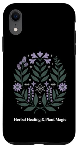 Kräuterheilung und Pflanzenzauber botanisches Mandala Hülle für iPhone XR Kräuterheilung und Pflanzenzauber botanisches Mandala Hülle für iPhone XR von MaPaNoLi Design