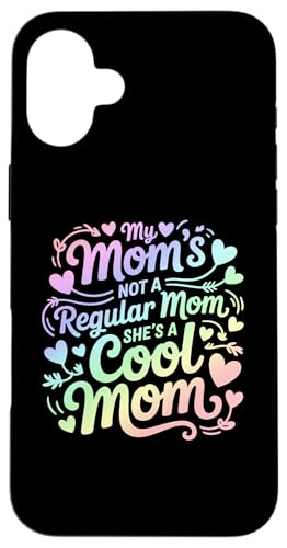 Meine Mutter ist keine normale Mutter, sie ist eine coole Mutter Hülle für iPhone 16 Plus Meine Mutter ist keine normale Mutter, sie ist eine coole Mutter Hülle für iPhone 16 Plus von MaPaNoLi Design