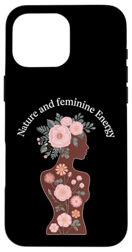 Natur und weibliche Energie Spirituelle Kunst Hülle für iPhone 16 Pro Max von MaPaNoLi Design