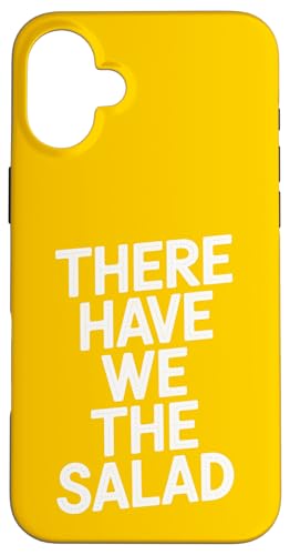 There Have We The Salad - Denglisch Spruch Hülle für iPhone 16 Plus There Have We The Salad - Denglisch Spruch Hülle für iPhone 16 Plus von MaPaNoLi Design