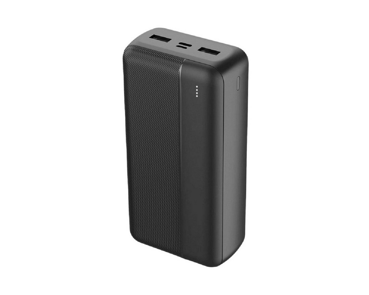 MaXlife MXPB-02 30000 mAh Powerbank 20W, USB-C, Micro USB, 2x USB Schwarz Powerbank von MaXlife