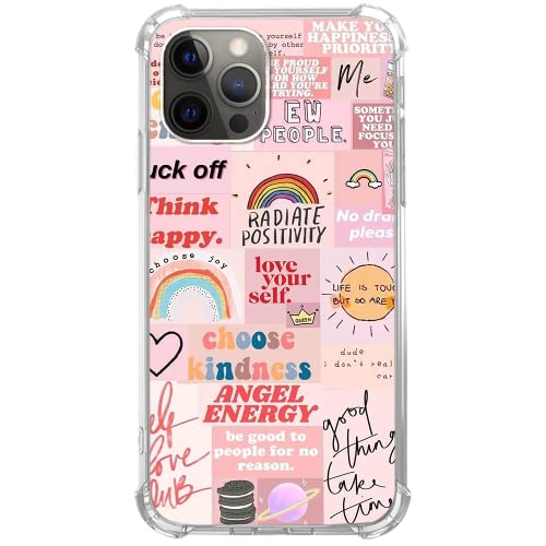 Mabluworqe Hippie Zitate Ästhetische Hülle Kompatibel mit iPhone 15 Pro Max, Regenbogen und Sonne Rosa Ästhetische Collage Hülle für iPhone 15 Pro Max, Coole TPU Bumper Handyhülle Mabluworqe Hippie Zitate Ästhetische Hülle Kompatibel mit iPhone 15 Pro Max, Regenbogen und Sonne Rosa Ästhetische Collage Hülle für iPhone 15 Pro Max, Coole TPU Bumper Handyhülle von Mabluworqe
