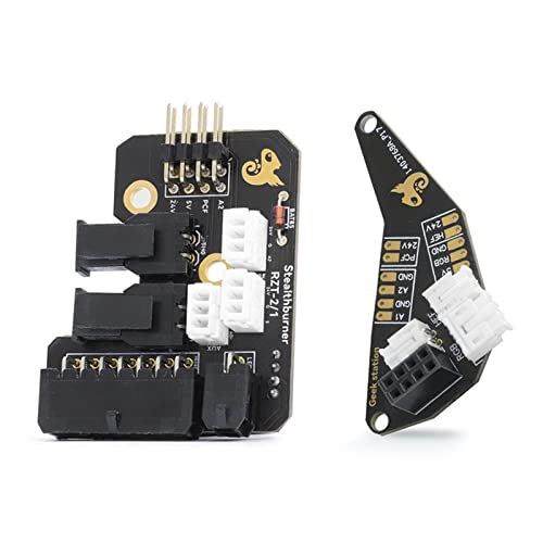 Verbessertes 2 Stück geteilter Stealthburner CW2 Extruder Werkzeugkopf PCBs Board Kabelmanagement für VORON2.4 V2.4 3D-Drucker, gelötete Hartk Toolhead Board Afterburner PCBs für Voron2.4 Switchwire Verbessertes 2 Stück geteilter Stealthburner CW2 Extruder Werkzeugkopf PCBs Board Kabelmanagement für VORON2.4 V2.4 3D-Drucker, gelötete Hartk Toolhead Board Afterburner PCBs für Voron2.4 Switchwire von Mabta