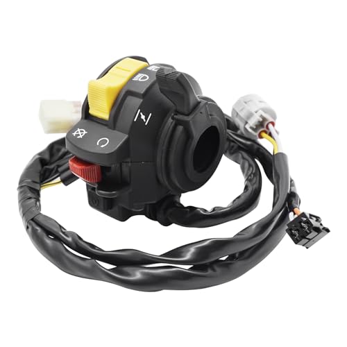 Mabutingti Lenkerschalter Links passend für Suzuki LTZ 400 QuadSport Z 400 2003–2004 Scheinwerfer Schalter Lichtschalter Ausschalter Einschalter Knopf Mabutingti Lenkerschalter Links passend für Suzuki LTZ 400 QuadSport Z 400 2003–2004 Scheinwerfer Schalter Lichtschalter Ausschalter Einschalter Knopf von Mabutingti