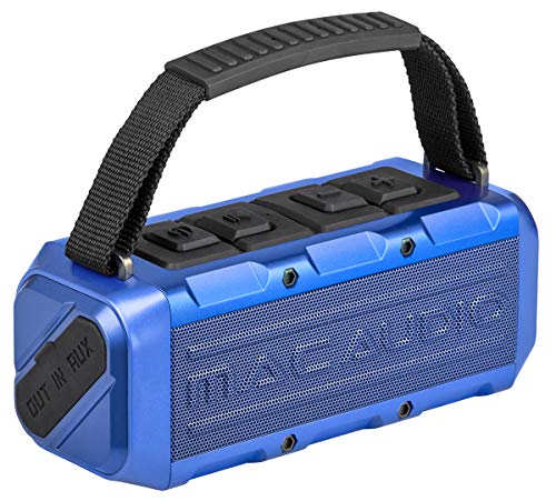 Mac Audio Lil Big portabler Bluetooth®-Lautsprecher, blau, 1 Stück, Neu von Mac Audio