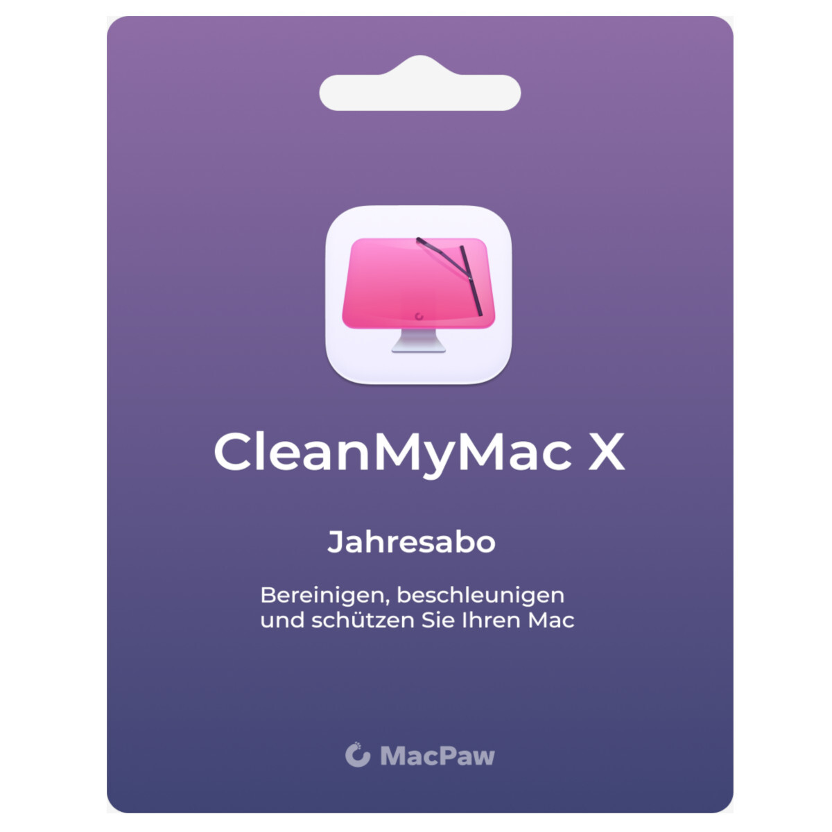 MacPaw CleanMyMac X | Abo - 1 Jahr | 1 Mac von MacPaw