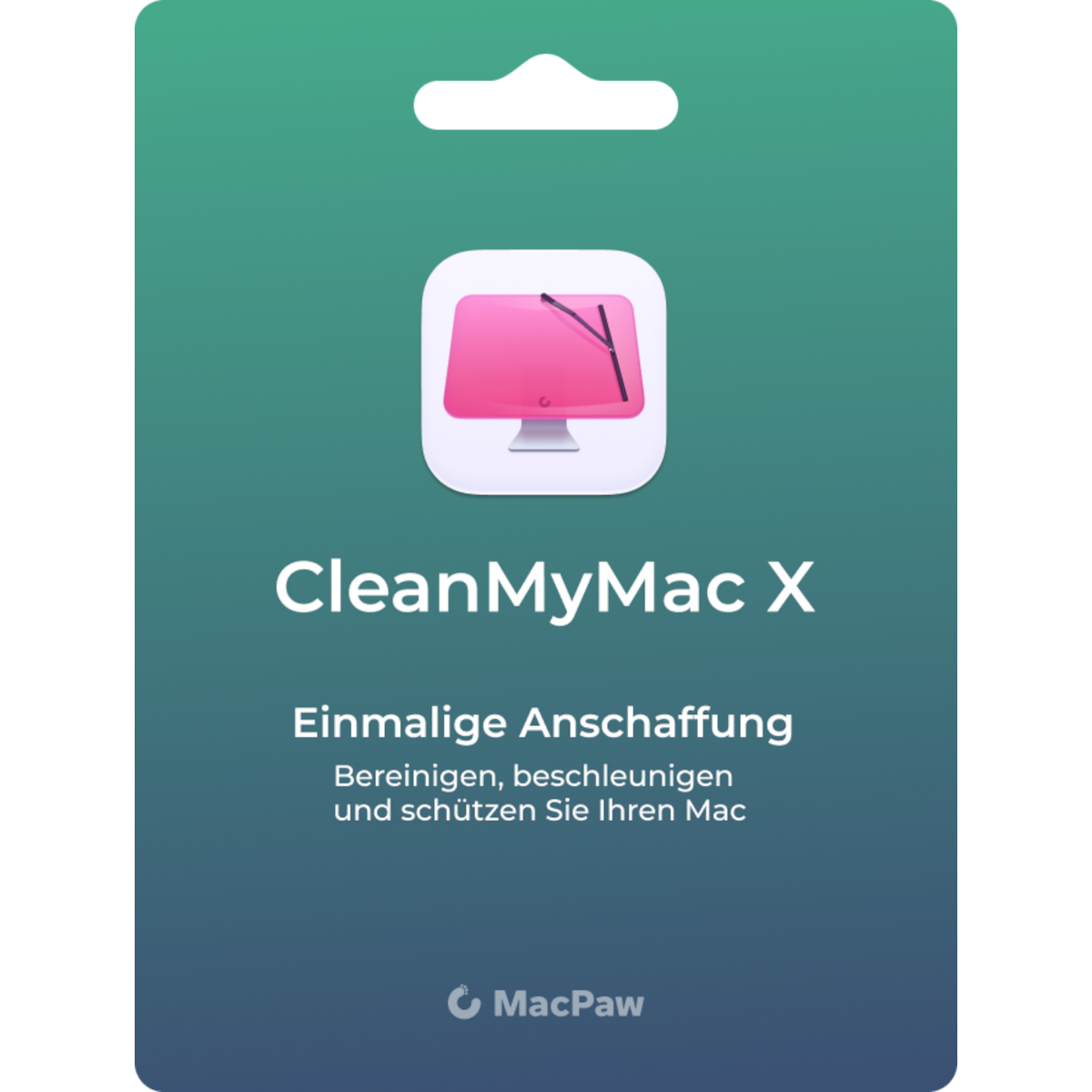 MacPaw CleanMyMac X | ungebrenzte Laufzeit | 1 Mac von MacPaw