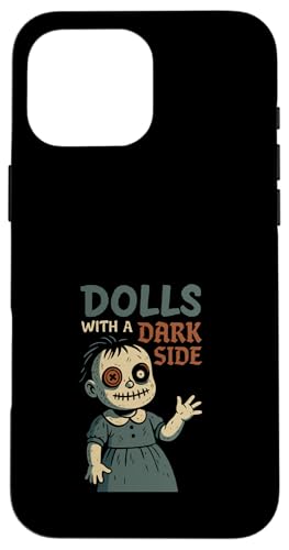Horrorpuppensammler gruselige Spielzeugliebhaber Spukpuppe Hülle für iPhone 16 Pro Max Horrorpuppensammler gruselige Spielzeugliebhaber Spukpuppe Hülle für iPhone 16 Pro Max von Macabre Doll Club Haunted Toy Collection