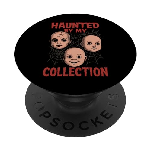 Horrorpuppensammler gruselige Spielzeugliebhaber Spukpuppe PopSockets Klebender PopGrip von Macabre Doll Club Haunted Toy Collection