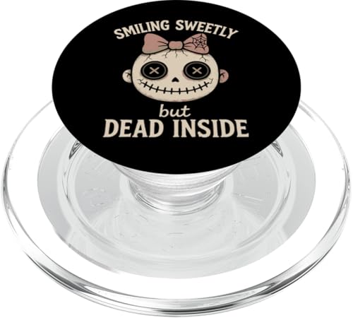 Horrorpuppensammler gruselige Spielzeugliebhaber Spukpuppe PopSockets PopGrip für MagSafe von Macabre Doll Club Haunted Toy Collection