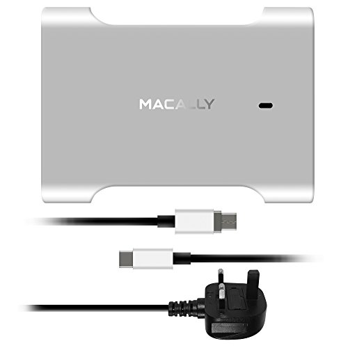 Macally CHARGER61-UK 61 W USB-C-Wandladegerät mit magnetischem Kabel von Macally