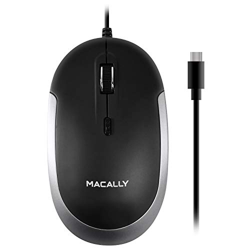Macally DYNAMOUSE-B Optische USB-Maus mit 2 Tasten grau - Space Gray Macally DYNAMOUSE-B Optische USB-Maus mit 2 Tasten grau - Space Gray von Macally