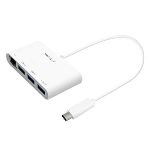 Macally Hub 3. 1 USB-C (3 x USB A + Ethernet) von Macally