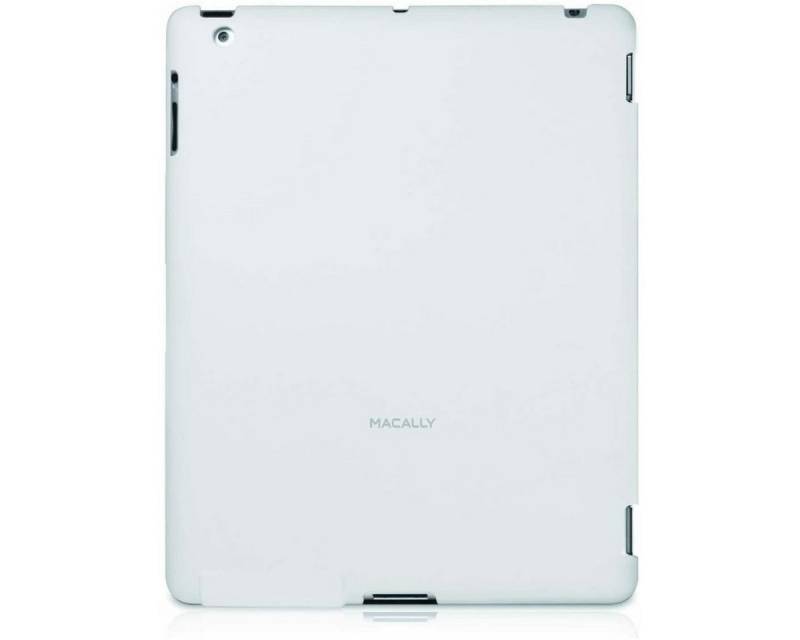 Macally Tablet-Hülle Cover Schutz-Hülle Smart Case Tasche Weiß, Hard-Case passend für Apple iPad 4 3 4G 3G 2 2G von Macally