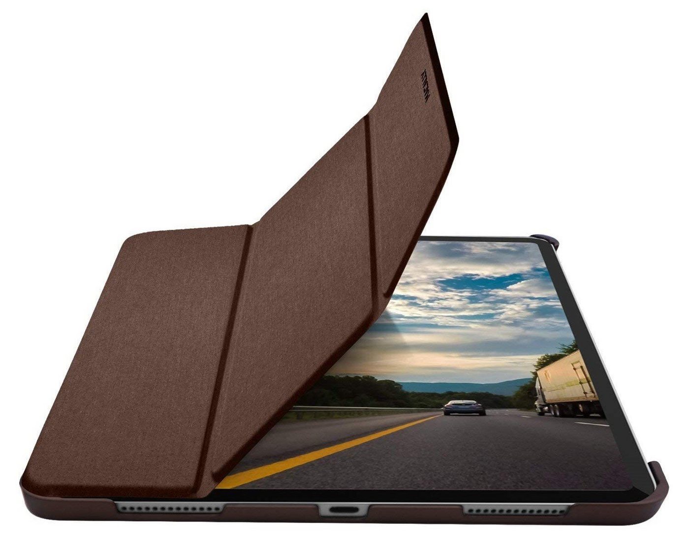 Macally Tablet-Hülle Schutz-Hülle Ständer Smart Tasche Cover Etui, für Apple iPad Pro 11 2020 und 2021, Befestigung für Apple Pencil" von Macally