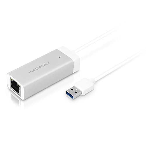 Macally U3GBA Aluminium USB 3.0-zu-Gigabit-Ethernet-Adapter Macally U3GBA Aluminium USB 3.0-zu-Gigabit-Ethernet-Adapter von Macally