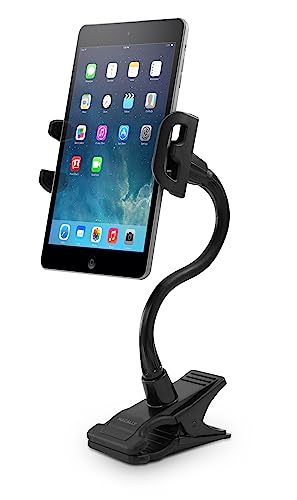 Macally Verstellbare Clip-On-Halterung mit Halterung für iPad/Tablet von Macally