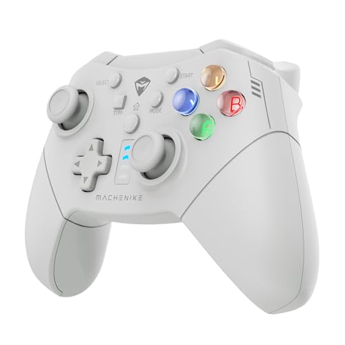 Machenike G320 Switch Controller Wireless für Windows PC, Switch, IOS & Android, PC Controller Wireless,Plug-and-Play,LED-Hintergrundbeleuchtung,Zwei Vibrationsmotoren,zwei Verbindungsmodi, von Machenike