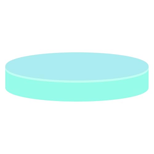 Macherey & Nagel® N 20 Septum Silikon blau transparent/PTFE farblos Härte: 40° shore A Septendicke: 3 mm von Macherey und Nagel